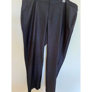 Roz & Ali Woman Black Dress Pants - Size 22 NWOT